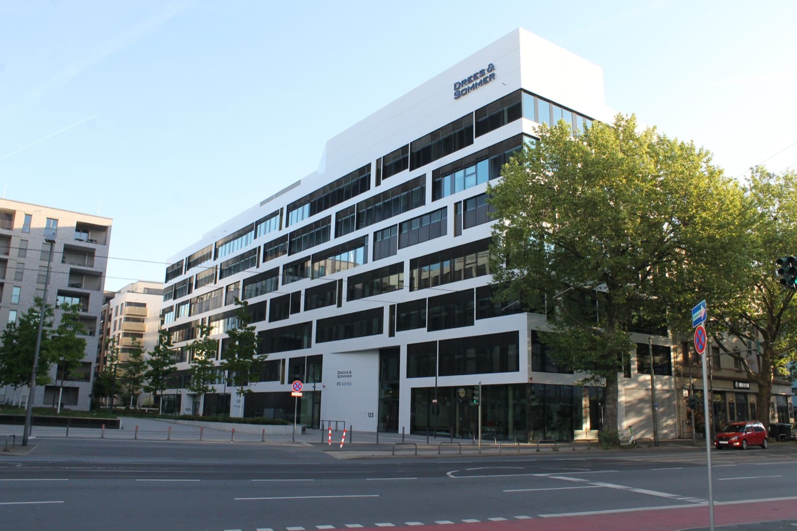 Oststern-Quartier Frankfurt – Innenausbau der Bürokomplexe
